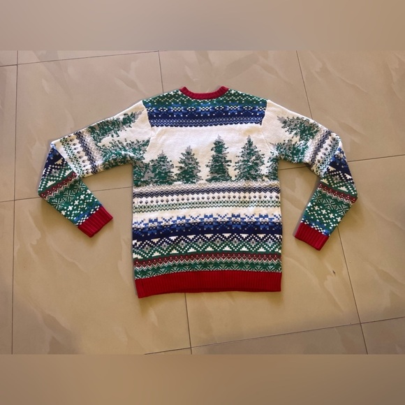 Blizzard Bay Funny Ugly Christmas Sweater Drinking Holder Pocket S Blizzard Bay - Picture 11 of 15